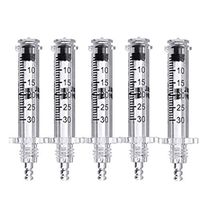 CUJJK Hyaluronic Injection Pen with 5 Syringe Head High Pressure Acid Guns Anti Wrinkle Water Syringe Needle Injection Beauty Machine,A