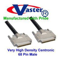 SCSI Cable, VHDCI SCSI (SCSI-5) LVD/SE Cable - .8mm 68-pin VHDCI Male to Male (3M / 10 Ft)