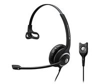 Sennheiser SC 230 Headset - Mono - Black - Wired - 180 Ohm - - Over-The-Head - Binaural - Supra-aural - Noise Cancelling Microphone (153811A)