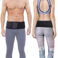 Si Belt for Women and Men - Sacroiliac Belt, Stabilize SI Joint | Relieve Sciatic, Pelvic, Lower Back and Leg Pain, Anti-Slip & Pilling-Resistant & Breathable (Black/Regular）