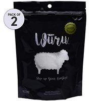 Wuru Wool, Pack of 2, Premium Blister Prevention & Foot Comfort, All Natural Wool Padding to Prevent Blisters, Irritation, Rubbing, Cushion for Hiking, Walking, Sports, Dance, More