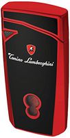 Tonino Lamborghini Magione Black with Red Torch Flame Cigar Lighter