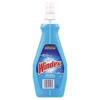 Glass Cleaner, 12 oz., Blue, PK12