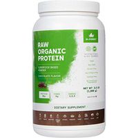 Dr. Forest Organic Raw Cold Pressed Vegan Plant Protein Powder - Add to Your Favorite Smoothies or Shakes - Non-GMO Certified Organic 20 Grams Protein per Serving, 2.2 lbs (Chocolate, 2.2 lbs)