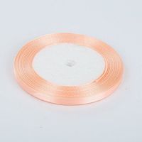 1PC 6mm Reels of Grosgrain Ribbon Roll for Bows Crafts Gifts Party Wedding