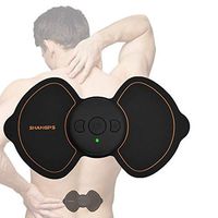 Wireless Tens Unit [FDA Approved] Accupoint Compact Small Rechargeable Tens Unit for Back Pain Relief / Mini EMS Massager Machine / Electrical Muscles Stimulation Unit (SP1802)