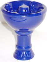 Sahara Smoke Vortex Goliath Hookah Shisha Bowl - Blue