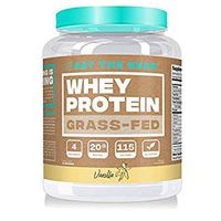 Eat the Bear, Naturally Grass Fed Whey Protein Powder, Keto Friendly Protein Powder, 115 Calories, All Natural, Gluten Free (25 Servings, Vanilla)