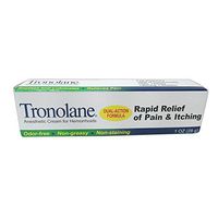 Tronolane Dual Action Anesthetic Cream For Hemorrhoids (1 Oz)