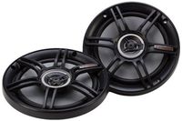 Crunch CS65CXS Full Range 3-Way Shallow Mount Car Speaker, 6.5"