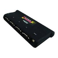 Comtrol 98295-1 RocketPort USB Serial Hub II 4-Port RoHS 4 x 9-pin DB-9 Male RS-232 Serial (98295-1)