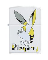 Zippo Playboy Puzzle Pocket Lighter, White Matte