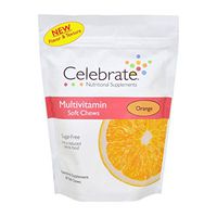Celebrate Vitamins - Multivitamin Soft Chew - Orange - 60 Count
