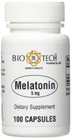 Bio-Tech Pharmacal Melatonin (5mg), 100 Capsules