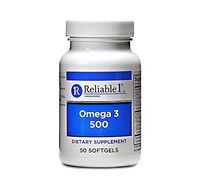 Reliable 1 Omega 3 500mg 50 Softgels (6 Bottles)