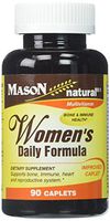 Mason Vitamins Women's Daily Formula Caplets, 90 Count