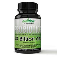 Cutting Edge State-of-The-Art Formulation, Pure Potency Probiotics 40 Billion CFU Natural Digestive and Brain Health in Adults Non Refrigerated Probiotic Supplements