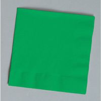 Beverage Napkins 5"X5" 50/Pkg-Emerald Green