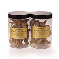 Ginseng Root Large 4 Year Old American Grown Cultivated for Soups and Teas - Large Root - 48-60 pcs - 16 oz