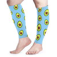 Avocado Heart Comfortable Unisex Calf Sleeve Relief Pain 1 Pair Ankle Support Calf Compression Sleeve Leg