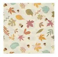 Cocktail Napkins - 150-Pack Luncheon Napkins, Disposable Paper Napkins Thanksgiving Dinner Party Supplies, 2-Ply, Autumn Leaves Design, Unfolded 13 x 13 Inches, Folded 6.5 x 6.5 Inches
