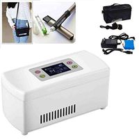 Portable Insulin Refrigerators Keeping Mini Insulin Cooler Mini Lcd Display Case Constant Temperature Keeps Diabetes Medication Cool And Insulated-Basic Version