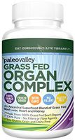 Paleovalley: Grass Fed Organ Complex - Beef Organ Capsules - True Primal Superfoods - 30 Day Supply - Provides B12 Vitamins - Gently Freeze Dried - Variety of Organ Meats - Liver, Heart, & Kidney