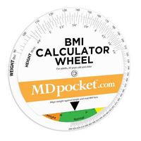 BMI Calculator Wheel
