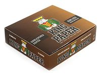 1 Box - aLeda King Paper Regular King Size 44mm x 20 booklets - Unbleached