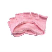 HEALIFTY Women Toe Socks Five Finger Peep Toe Socks Half Socks Non-Slip Forefoot Socks(Pink)