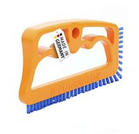 Fuginator Tile Joint Brush Orange/Blue– Innovative Grout Brush for Cleaning Joints in Bathroom, Kitchen & Household