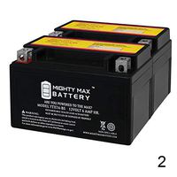 Mighty Max Battery YTX7A-BS Battery Replacement for SYM Mio 100 2005-2009 - 2 Pack Brand Product