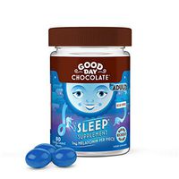 Good Day Chocolate Melatonin Supplement, Natural Sleep Aid (80 Count)