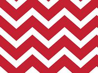 Classic Print Cello Rolls - 30"x100' Chevron Red Cello Roll 1.0 mil (3 Rolls) - WRAPS-CR30CHR