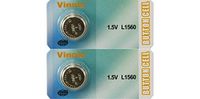 (2) 625A Alkaline Watch Battery