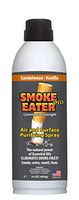 Smoke Eater - Breaks Down Smoke Odor at The Molecular Level - Eliminates Cigarette, Cigar or Pot Smoke On Clothes, in Cars, Boats, Homes, and Office - Travel Spray Bottle (Sandalwood Vanilla (16 oz))