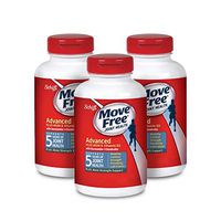 Move Free Glucosamine & chondroitin + msm & d3 Joint Health, move free (120 Count in a Bottle), Pack of 3, 360 Count