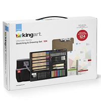 KINGART 152  Ultimate Series Sketching & Drawing Set, Set of 124