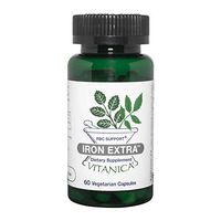 Vitanica Iron Extra, Enhanced Iron Absorption Supplement, Vegan/Vegetarian, 60 Capsules
