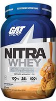 GAT Sport Nitra Whey Testosterone Support Shake, Peanut Butter Cookie, 23 Servings