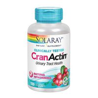 Solaray Cranactin Cranberry AF Extract Capsules, 400 mg, 180 Count