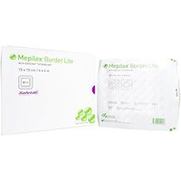 281500-00 Dressing Mepilex Border Lite Wound LF St Waterproof 6x6" 5/Bx by MOLNLY