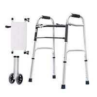 Wheeled Rollator Walker for Elderly Adult,Folding Shower Chair with Seat,Bariatric Walking Frame - Adjustable Height Transport Chairs