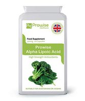 Alpha Lipoic Acid 300mg 120 Capsules - Antioxidant and Systemic Health Support – UK Manufactured to GMP Guaranteed Quality - Suitable for Vegetarians & Vegans by Prowise Healthcare