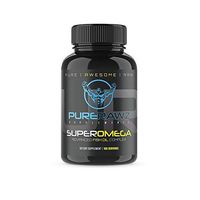 Pure Rawz Supplementz- Super Omega Essential Fatty Acids for Men and Women, Premium Fish Oil, Healthy Heart, Improves Cholesterol Levels, Aids in Overall Health, 1500mg 100 Softgels Omega 3-6-9