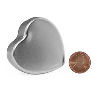 24ea - 1-7/8 X 1-3/4 X 5/8 Heart Shaped Tin Can-Pkg