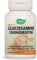 Nature's Way Flexmax Glucosamine Chondroitin Sodium Free, 80 Tablets