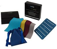 Nushine Jewelry Care Kit - for cleaning and storing all types of Jewelry (Gold Cloth, Silver Cloth, Gem Cloth, Polishing Cloth, Magic Cleaning Plate, Anti-tarnish Jewelry Storage Bag, Keep-safe wallet and Presentation Box)