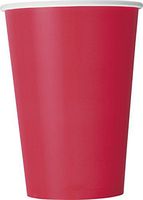 12oz Red Paper Cups, 10ct