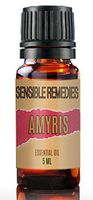 Sensible Remedies Amyris 100% Pure Therapeutic Grade Essential Oil 5 mL (0.167 fl oz)